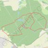 Trace GPS Balade en forêt de Rihoult-Clairmarais - Arques, itinéraire, parcours