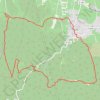 Trace GPS Le Goule de Navet - Saint-Victor-la-Coste, itinéraire, parcours