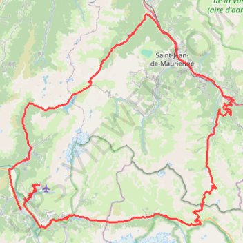 Trace GPS La Marmotte - Galibier - Alpe d'Huez, itinéraire, parcours