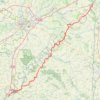 Trace GPS GR 655 De Lusignan (Vienne) à Mazeray (Charente-Maritime) (2021) LDE, itinéraire, parcours