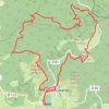 Trace GPS Massif du Pic de Nore - Pradelles-Cabardès, itinéraire, parcours