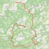 Trace GPS J4 Thonac - Tamniès, itinéraire, parcours