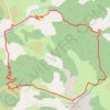 Trace GPS Boucle Bayons - Crête de la Colle, itinéraire, parcours