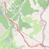 Trace GPS Monte Gimont (Gran Charvia), itinéraire, parcours