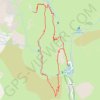 Trace GPS Lac de Lauzon, itinéraire, parcours