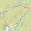 Trace GPS Beddgelert, Llyn Dinas, Blaen Nanmor and Nantmor circuit, itinéraire, parcours