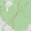 Trace GPS Mount Fromme, itinéraire, parcours