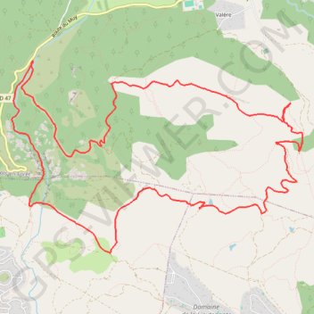 Trace GPS Les gorges du Blavet 83, itinéraire, parcours