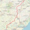 Trace GPS Braintree-Norwich-115km, itinéraire, parcours