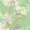 Trace GPS 6K -20km- Les trois étangs vers Rambouillet, itinéraire, parcours