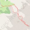Trace GPS Tête Pelouse : Par la combe de Grand Crêt, itinéraire, parcours