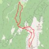 Trace GPS Randonnées en Chartreuse, itinéraire, parcours