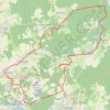 Trace GPS Virade de l'Espoir - Le Belvédère des Caillettes, itinéraire, parcours