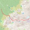 Trace GPS Rando à la Croix de Belledonne, itinéraire, parcours