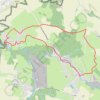 Trace GPS Circuits de la Vallée du Marbre - Gussignies, itinéraire, parcours