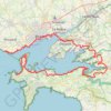 Trace GPS GR34 De Locmaria-Plouzané à Camaret-sur-Mer (Finistère), itinéraire, parcours