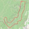 Trace GPS Passage du Loup - Laudun-l'Ardoise, itinéraire, parcours