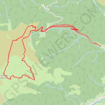 Trace GPS Pic de la Peyre, itinéraire, parcours