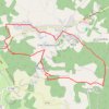 Trace GPS track, itinéraire, parcours