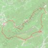 Trace GPS Gigondas-Dentelles (Vaucluse), itinéraire, parcours