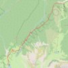 Trace GPS Chalet de L'Aulp de Seythenex, itinéraire, parcours