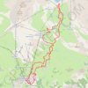 Trace GPS Champsaur - Orcières - Lac des Estaris, itinéraire, parcours