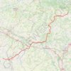 Trace GPS GR65 De Labastide-Marnhac (Lot) à Marsolan (Gers), itinéraire, parcours