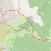 Trace GPS La Tournette, itinéraire, parcours