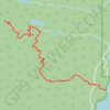 Trace GPS Sentier du Crique, itinéraire, parcours