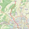 Trace GPS Messigny-et-Vantoux - Dijon, itinéraire, parcours