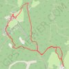 Trace GPS La Pinea en boucle depuis Gervais (Chartreuse), itinéraire, parcours