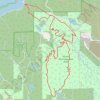 Trace GPS Mount Work - Fork Lake - Mackenzie Bight - Cascade Falls, itinéraire, parcours