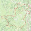 Trace GPS Tour des monts d'Aubrac_1, itinéraire, parcours