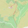 Trace GPS Pic de Vissou depuis Cabrières, itinéraire, parcours