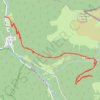 Trace GPS Luchon Cabane de Barguères, itinéraire, parcours