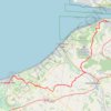 Trace GPS Cabourg Honfleur, itinéraire, parcours