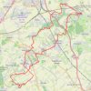 Trace GPS Sur les traces des batailles de Bouvines et Mons-en-Pévèle, itinéraire, parcours