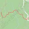 Trace GPS La piste de Barbossi, itinéraire, parcours