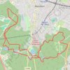 Trace GPS Les étangs de la forêt de Meudon, itinéraire, parcours