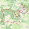 Trace GPS Circuit de Saint Léonard des bois, itinéraire, parcours