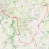 Trace GPS Balade vélo départ Lannion, via Pluzunet, itinéraire, parcours