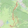 Trace GPS Pointe des Mattes, itinéraire, parcours
