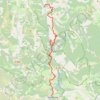 Trace GPS Chemins du Soleil, itinéraire, parcours