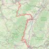 Trace GPS EuroVelo 5 - Moselle / Alsace, itinéraire, parcours