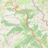 Trace GPS Ascension du Col de La Bonnette-Restefond, itinéraire, parcours