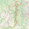 Trace GPS Tour de la chaîne des Puys, itinéraire, parcours