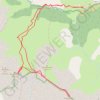 Trace GPS Cime nègre et Rocamaire, itinéraire, parcours