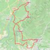 Trace GPS 32 AFFINNE Les paysages des côtes du Rhône, itinéraire, parcours