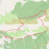 Trace GPS Bargème Le Grand BROUIS 14km 750m 12-09-2021, itinéraire, parcours