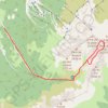 Trace GPS Pointe de l'Aigleton ou Signal du Vénétier, itinéraire, parcours